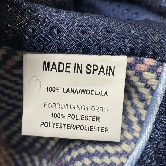 Barilouche Women's Seville Wool Slim Fit Blazer – Size 38/2 – Multicolor - Picture 7 of 8